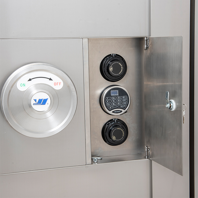 Sikkerhedsmobilhvelvdør velegnet til banker og private hvælvinger