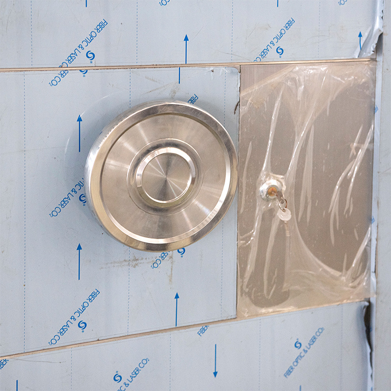 Venstre-hase inswing rustfrit stål brandsikker indbrud