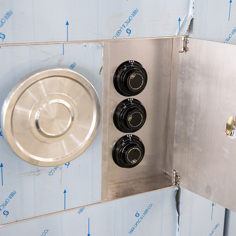 Venstre-hase inswing rustfrit stål brandsikker indbrud