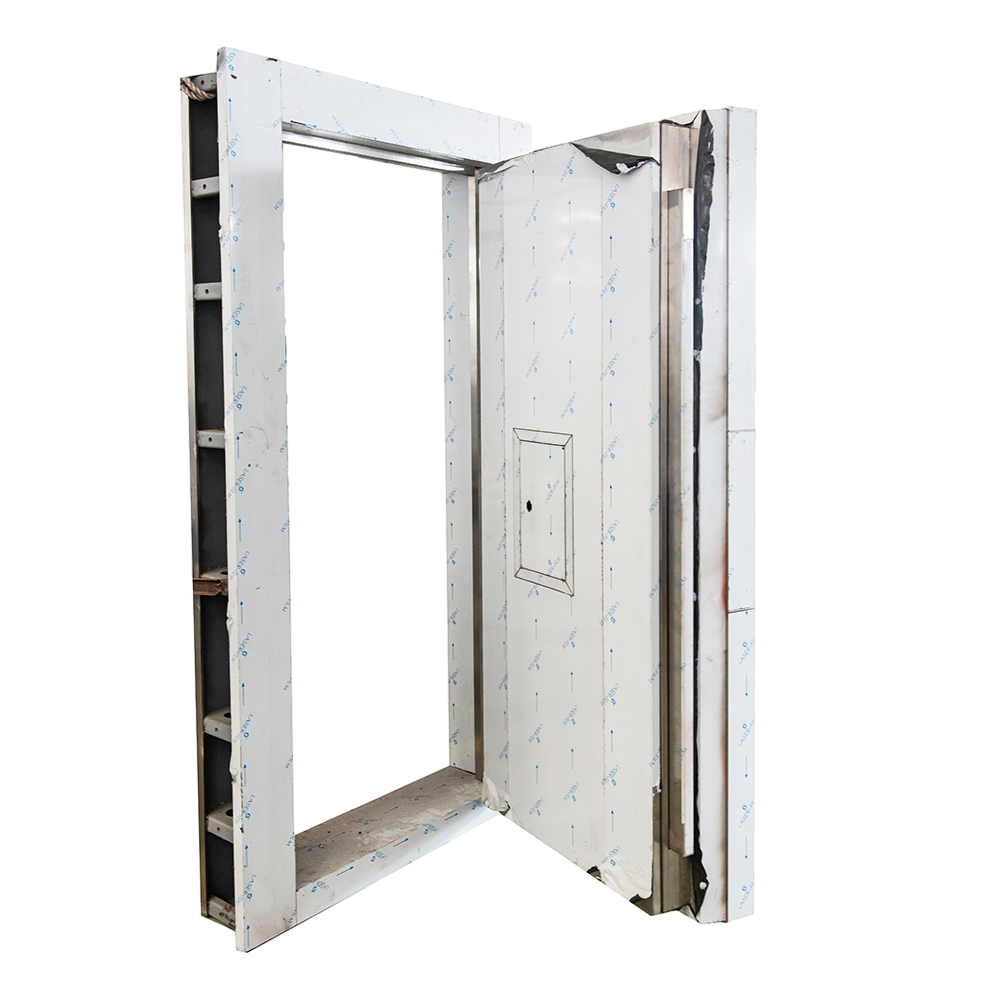 Venstre-hase inswing rustfrit stål brandsikker indbrud